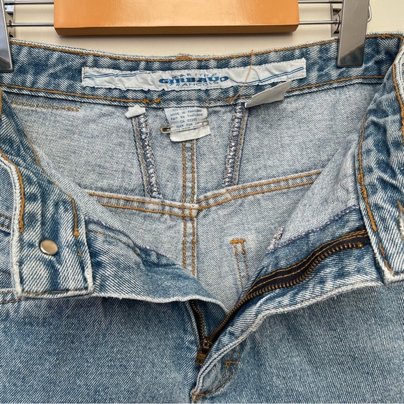 SOLD Vintage 80s Denim MARITHE FRANCOIS GIRBAUD Mom Jeans High Straight Size 26 - Picture 8 of 12